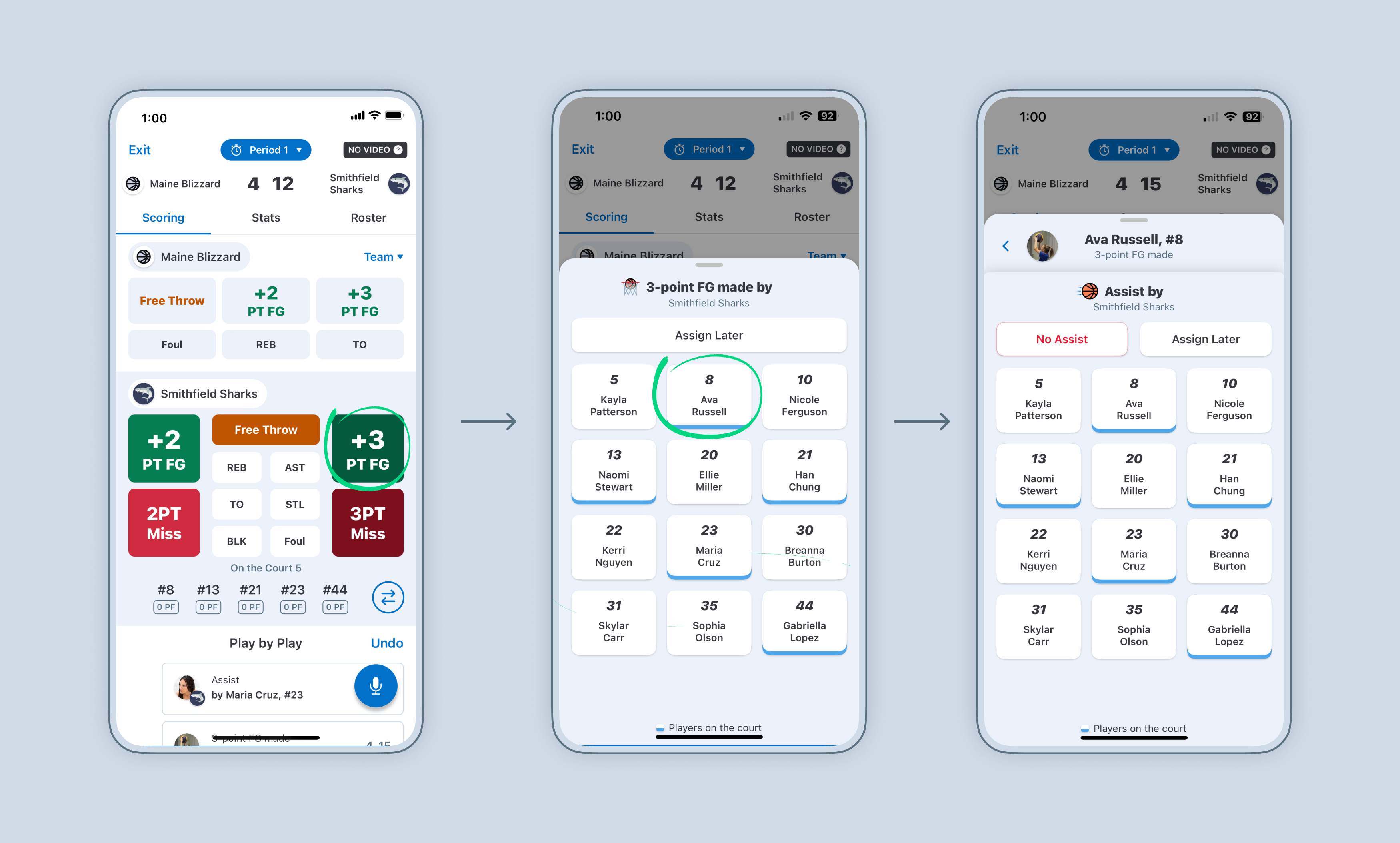 Basketball Scorekeeping and Stats GameChanger