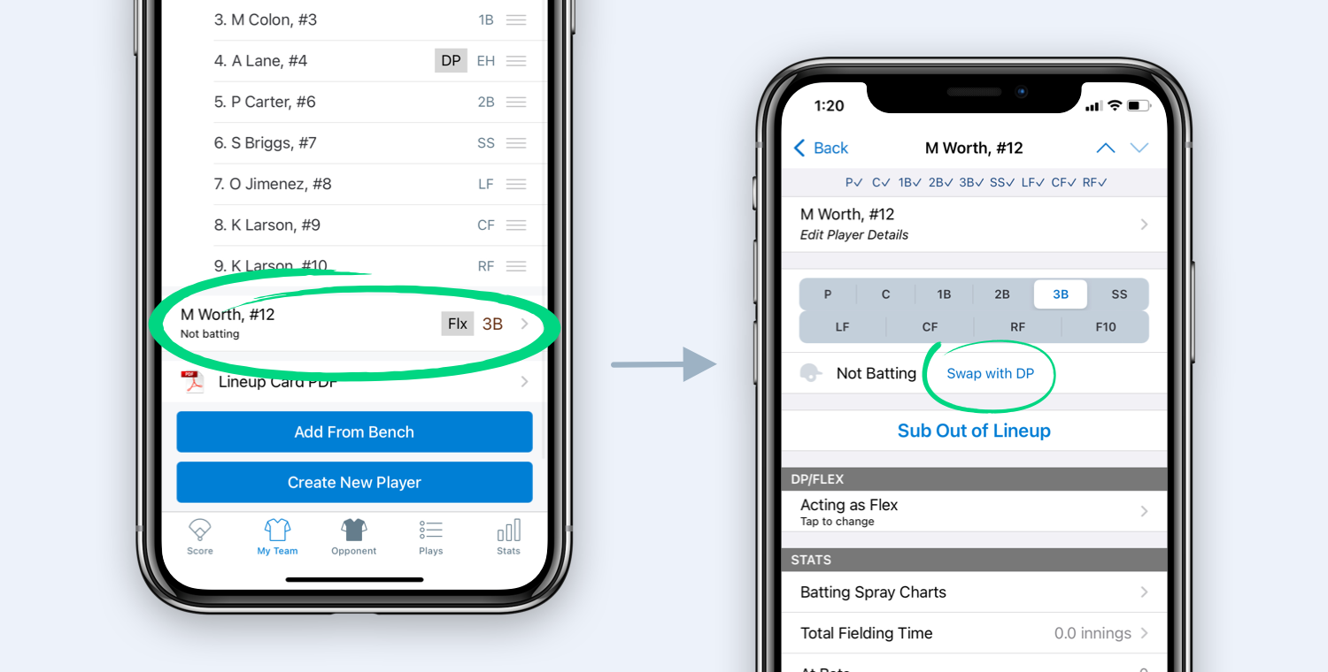 DP/Flex Players GameChanger